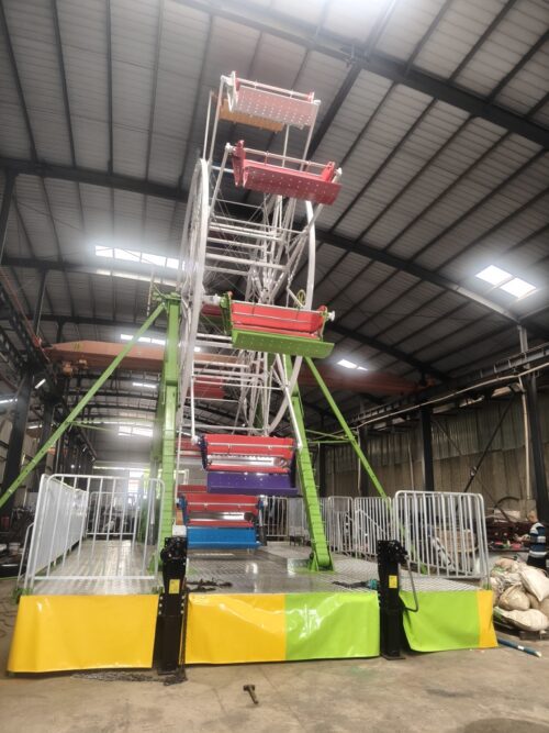 Portable Ferris Wheel for amusement parks, Carnival Wheel, Party Rental Ferris Wheel, Movie Ferris Wheel